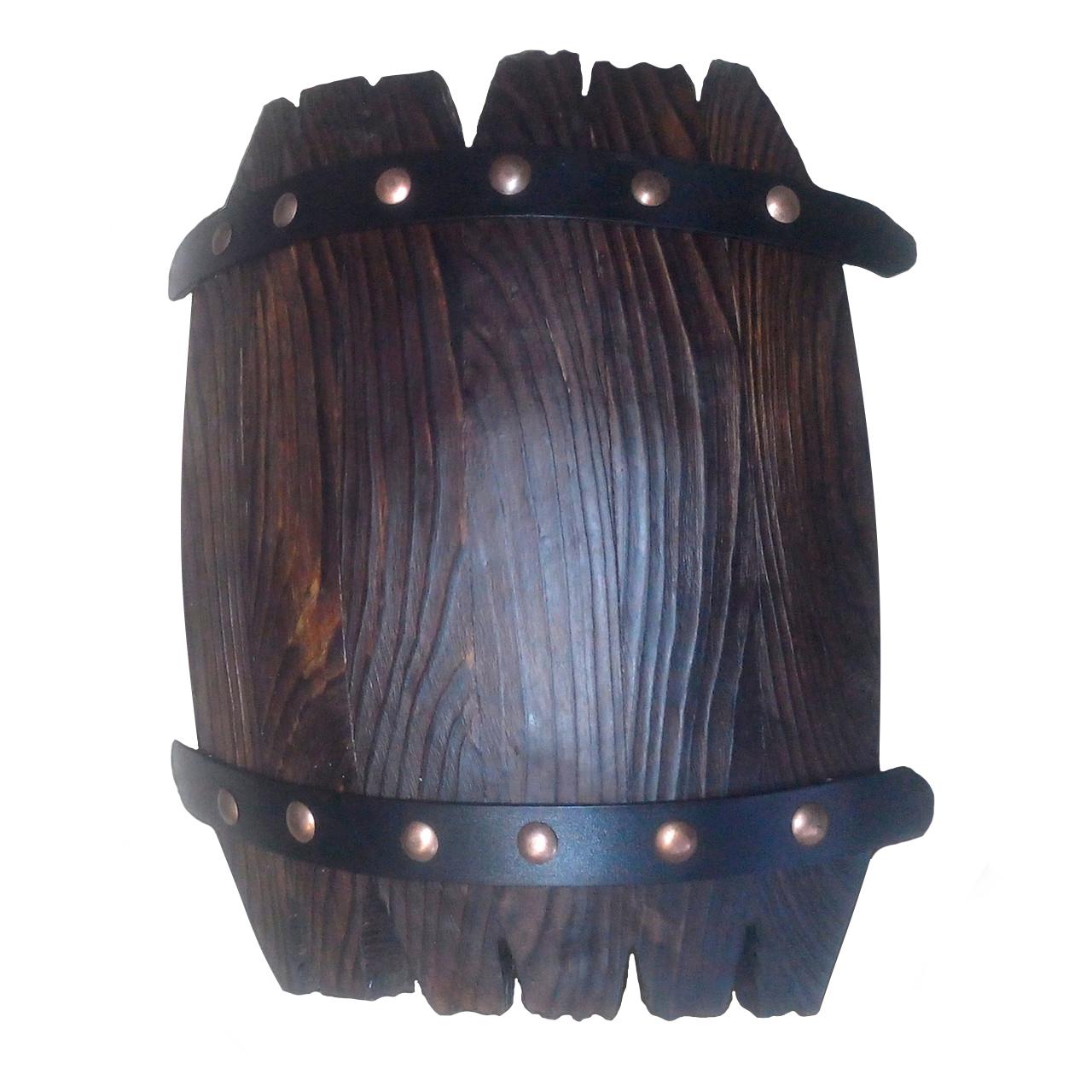 Муляж дубовой бочки в виде подноса под старину (DR012338)