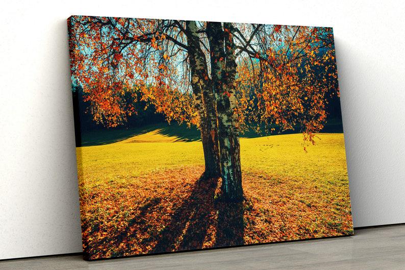 Картина на холсте KIL Art Осенние березы 51x34 см (380)
