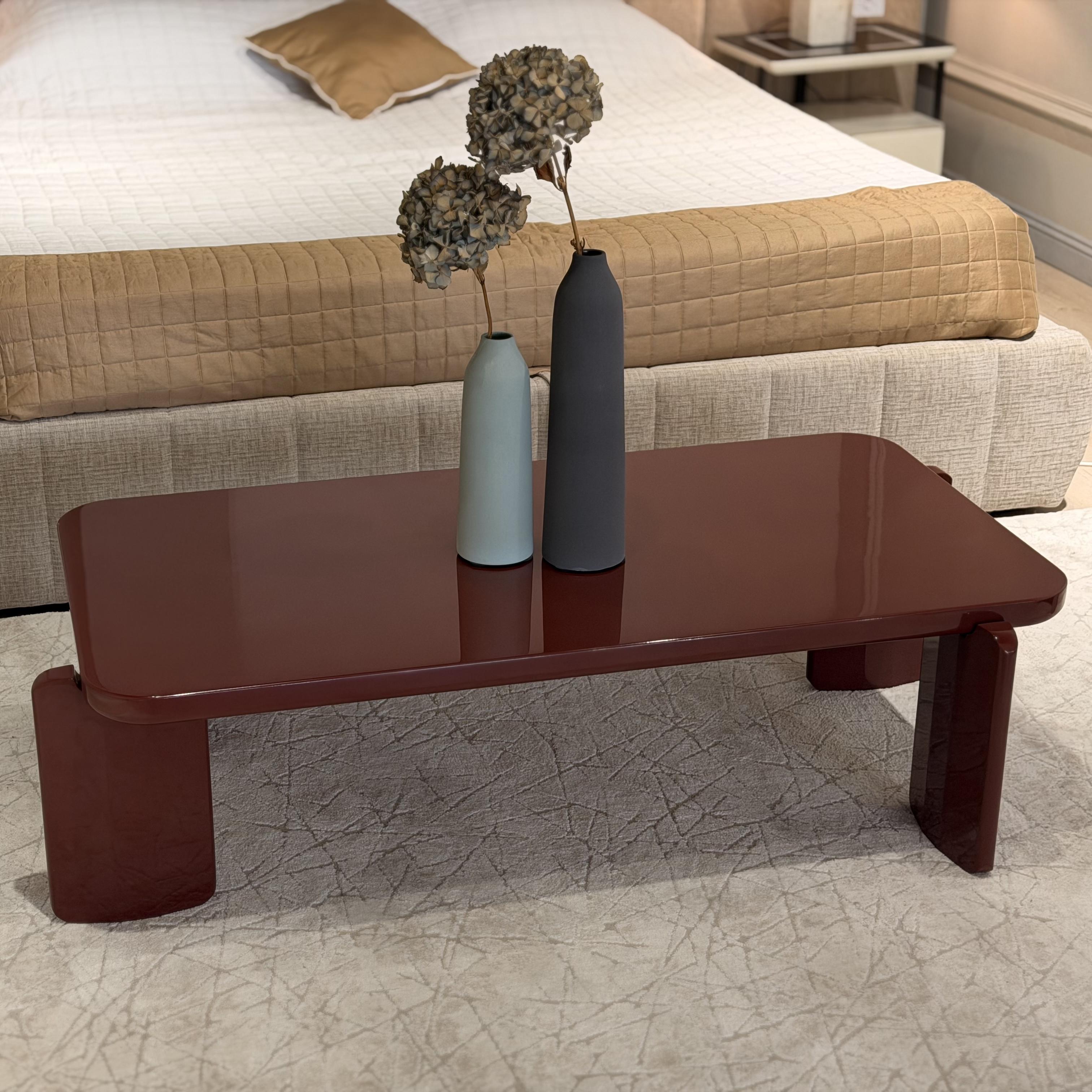 Кофейный столик Diego 120 см Marsala top and base (13993)