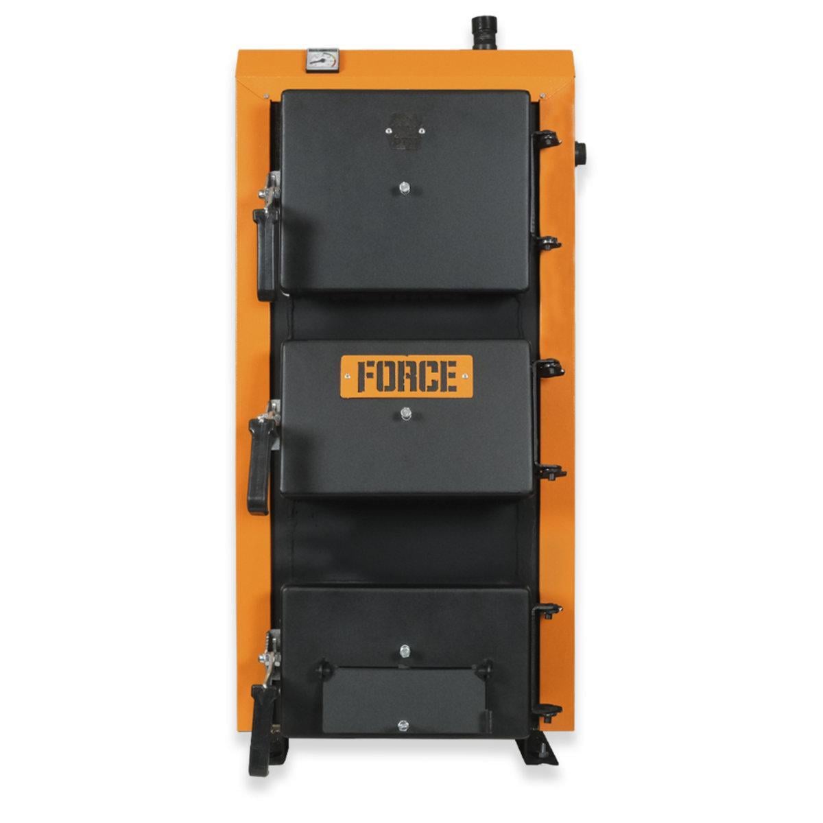 Котел твердотопливный DTM Force 17 кВт 6 мм (SW-83932)