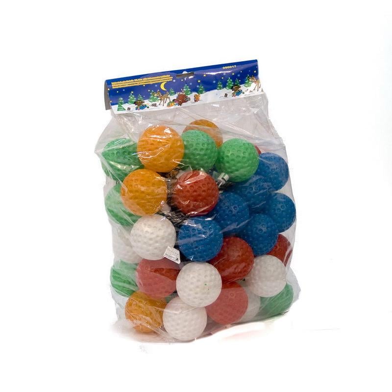 Гірлянда з лампочками розжарювання пластикові кульки 10 м 50 ламп RGB IP44 (050017) - фото 3 Гірлянда з лампочками розжарювання пластикові кульки 10 м 50 ламп RGB IP44 (050017) - фото 3