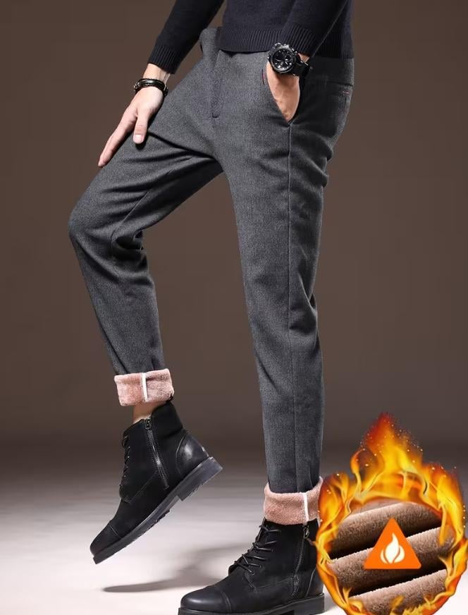 Штани чоловічі зимові штани LU7603452 38 Сірий (30770681) - фото 4 Штани чоловічі зимові штани LU7603452 38 Сірий (30770681) - фото 4