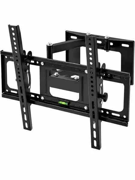 Кронштейн для телевізора 40–80" похило-поворотний до 50 кг VESA 200×200–400×600 мм Чорний (49676109)