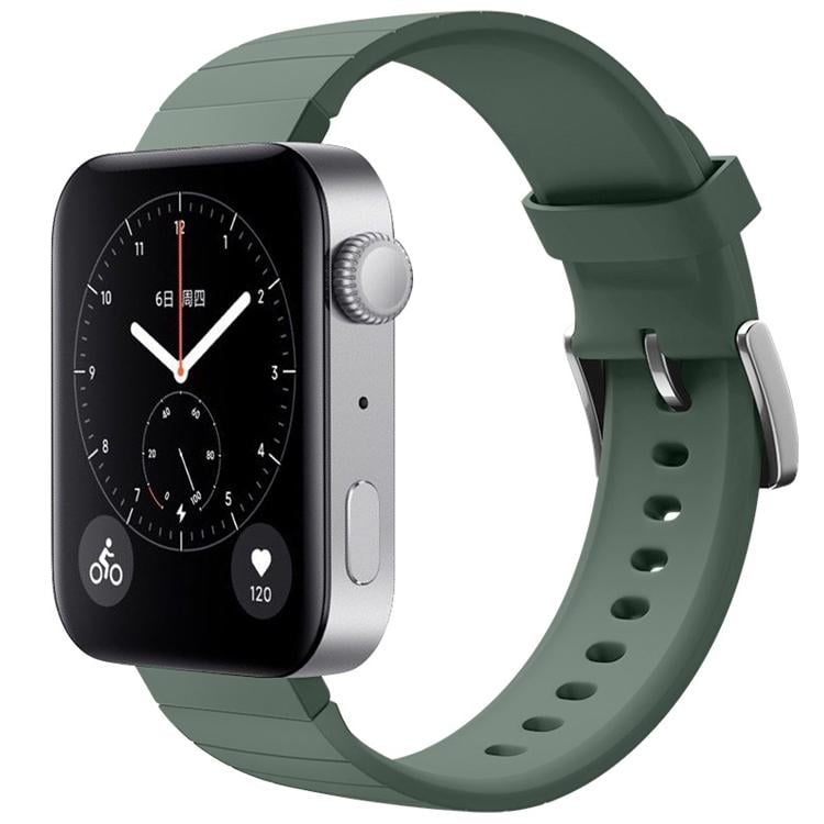 Силіконовий ремінець BeCover для Xiaomi Mi Watch/Garmin Vivoactive 3S/4S/Venu 2С/Canyon CNS/SW71SS/Mobvoi TicWatch C2/Withings Activite Steel/HUAWEI HONOR S1 Pine Green (704517)