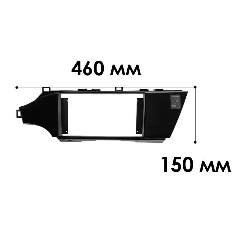 Перехідна рамка Lesko 9" для Toyota Avalon 2012-2018 (1143) - фото 4