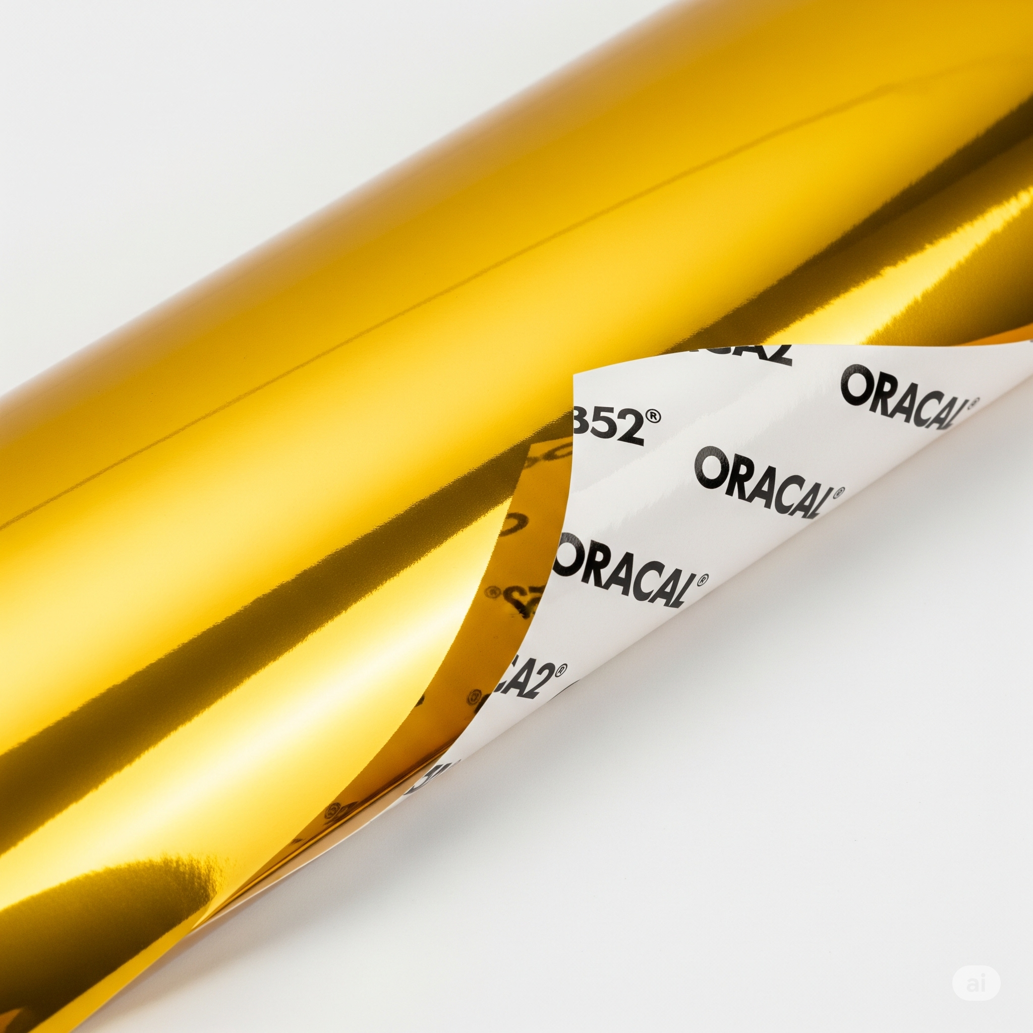 Самоклейка плівка металізована ORAFOL Oracal 352 1x50 м 911 двостороння 23 мкм Золотий (27206335)