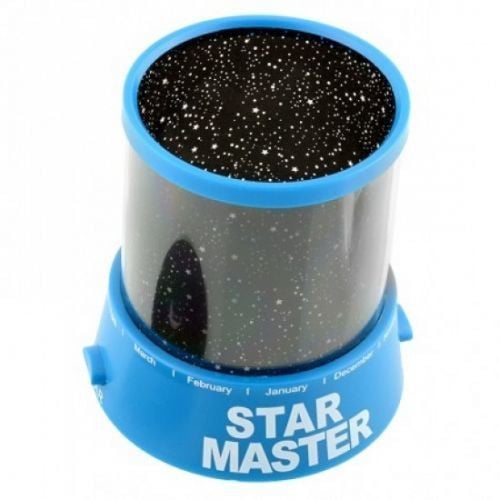 Ночник-проектор звезд Star Master Голубой (1000084-LightBlue-0) - фото 1