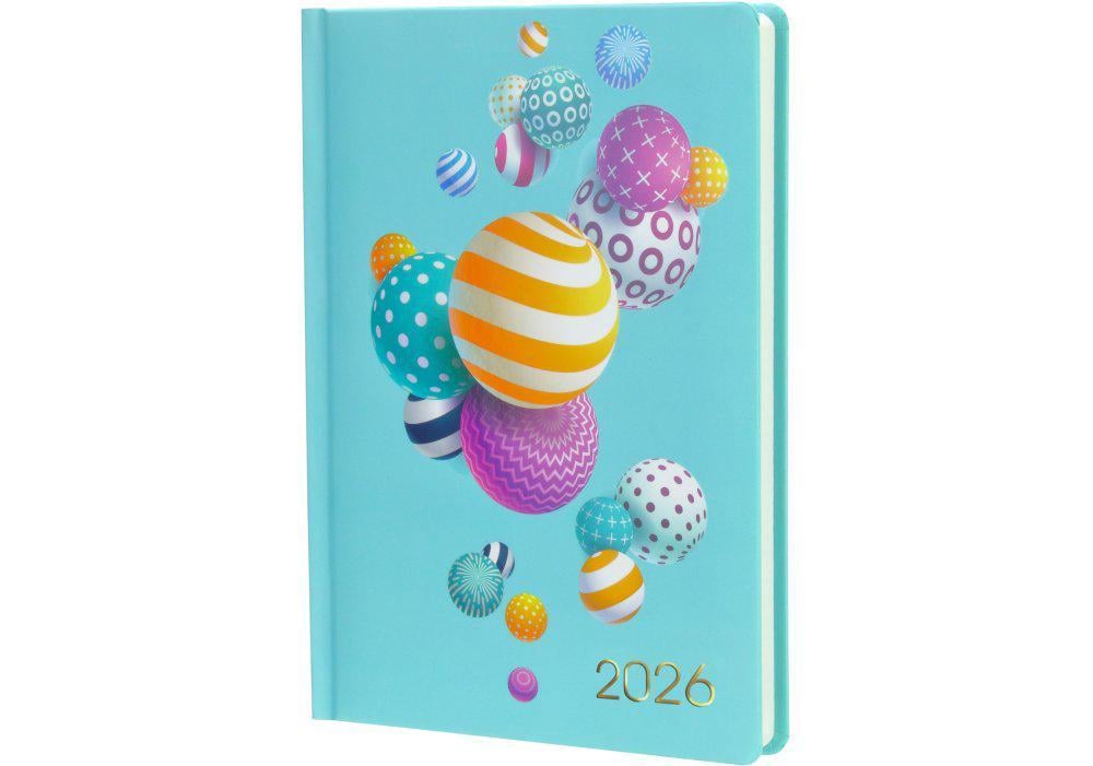 Щоденник датований 2026 Optima Color A5 352 стор. принт (O26138)