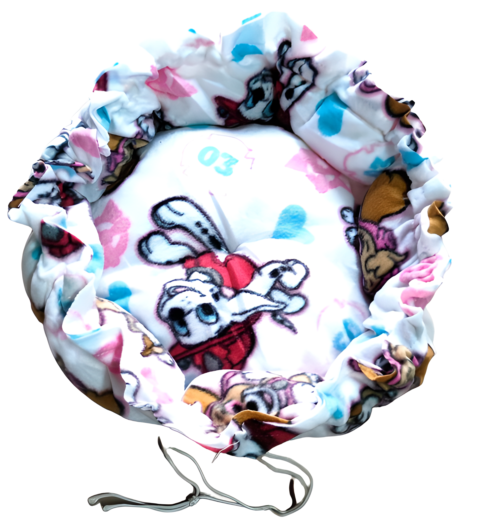 М'яка лежанка для котів та собак кругла S №41 (00000006494)