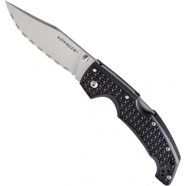 Ніж складний Cold Steel Voyager Large Clip Point Serrated (29TLCCS)