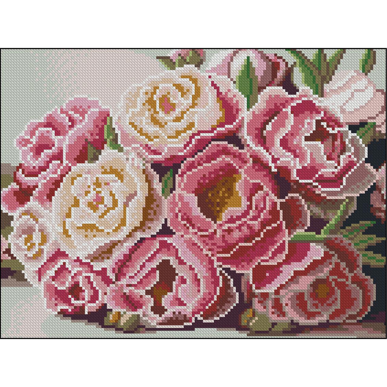 Алмазная мозаика Strateg Сюрприз без подрамника 30х40 см (ZAV3040-47)