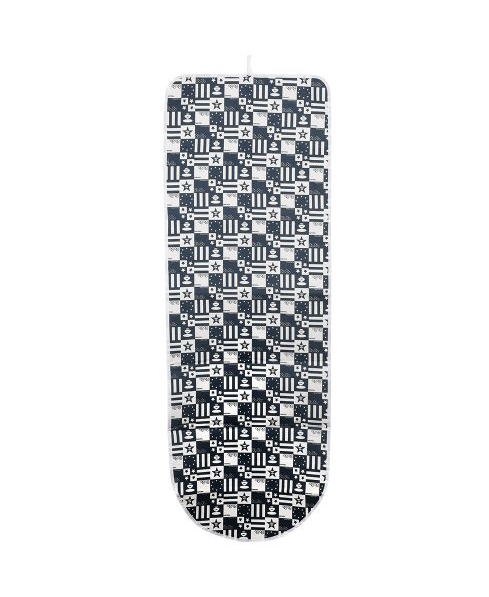 Чехол для гладильной доски Stenson R84948 140х50 см с принтом Черно-белый (33148680)