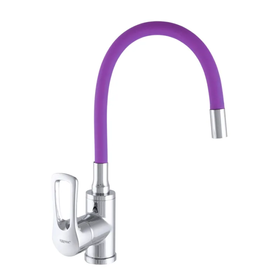 Смеситель для кухни однорычажный Zerix SAR 181 Refl. Purple (ZX2673)