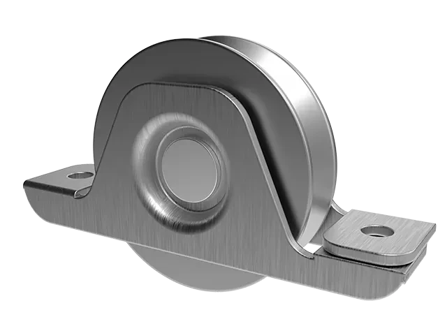 Кронштейн Roll Grand Дельта оцинкований для відкатних і підвісних воріт вагою до 400 кг під кутник