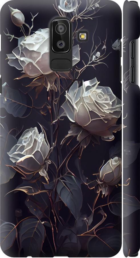 Чехол на Samsung Galaxy J8 2018 Розы 2 (5550m-1511-42517)