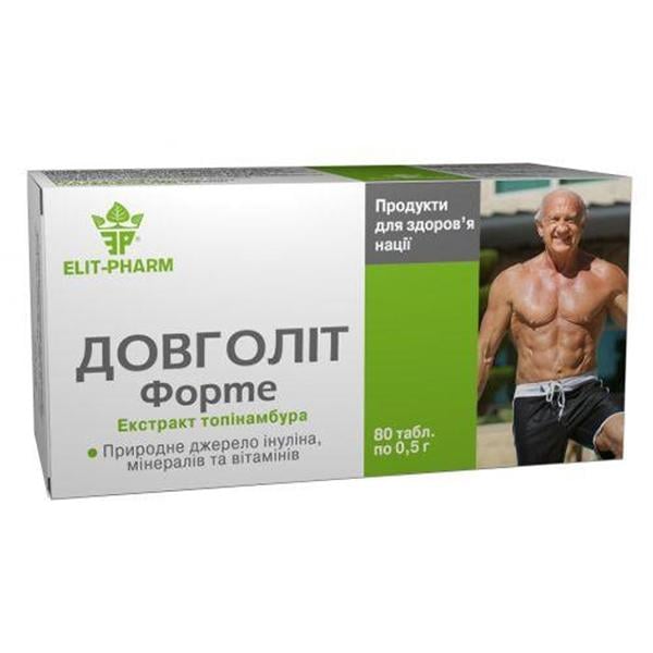 Мультиминеральный комплекс Elit-Pharm Долголет Форте 80 табл. (000025318)