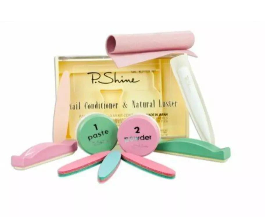 Набор для японского маникюра 9в1 из натуральных ингредиентов P.Shine - фото 4 Набор для японского маникюра 9в1 из натуральных ингредиентов P.Shine - фото 4