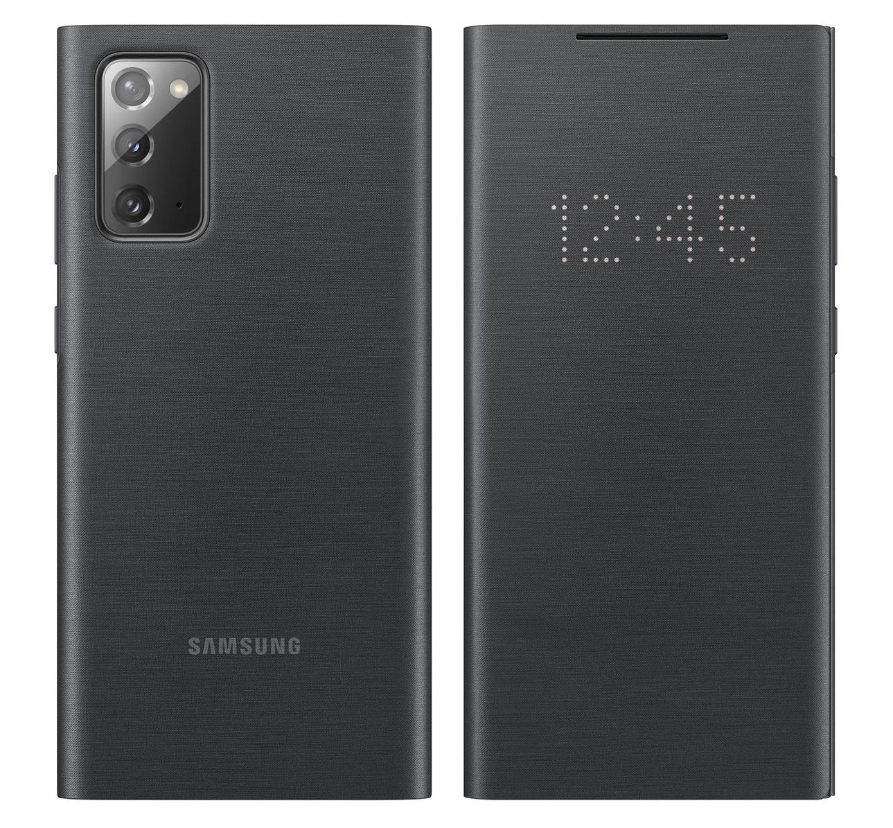 Чехол-книжка LED View Cover EF-NN980PBEGRU для Samsung Galaxy Note 20 Черный Чехол-книжка LED View Cover EF-NN980PBEGRU для Samsung Galaxy Note 20 Черный