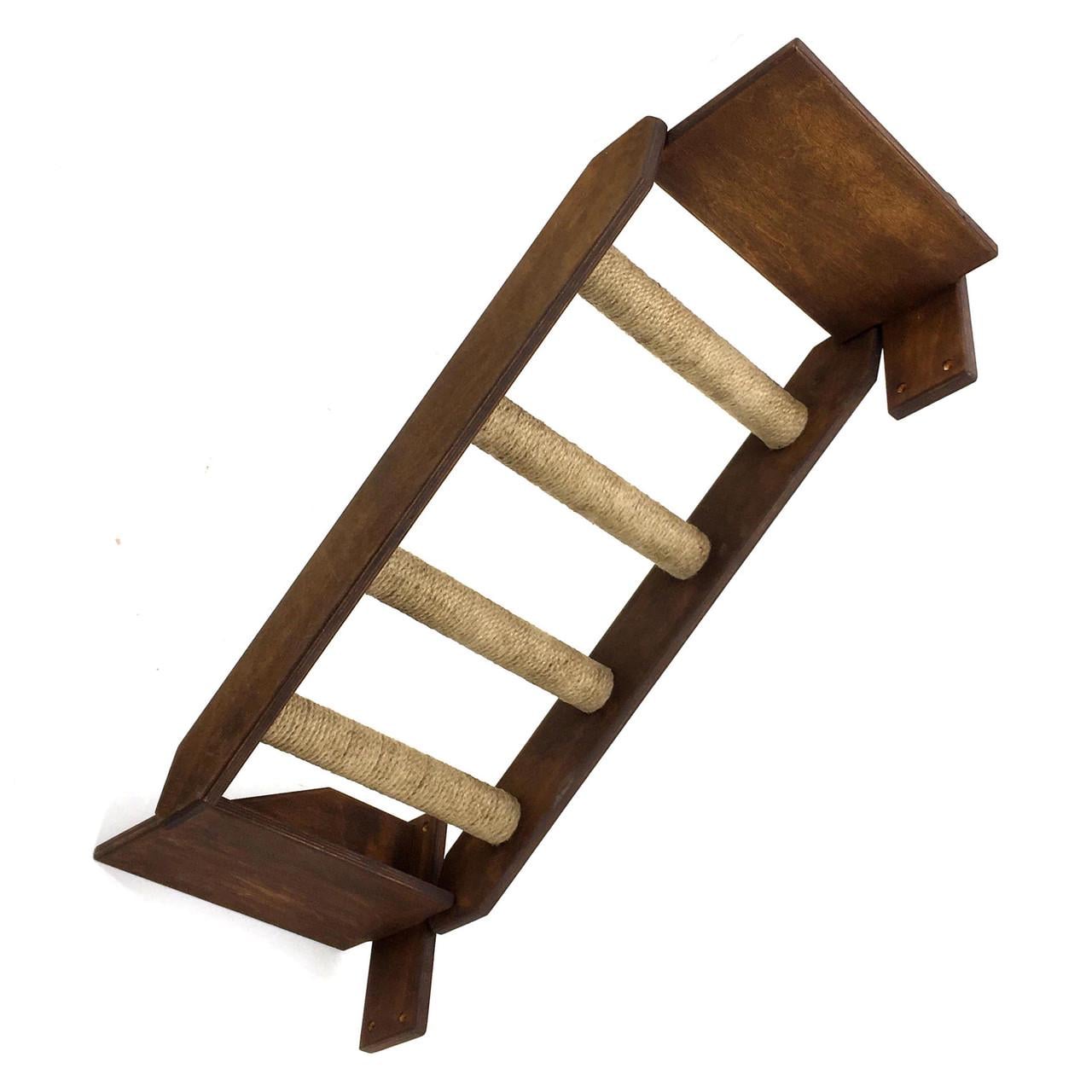 Комплекс игровой для кошек из дерева Бурайми Капучино (ИГК-000609) Комплекс игровой для кошек из дерева Бурайми Капучино (ИГК-000609)
