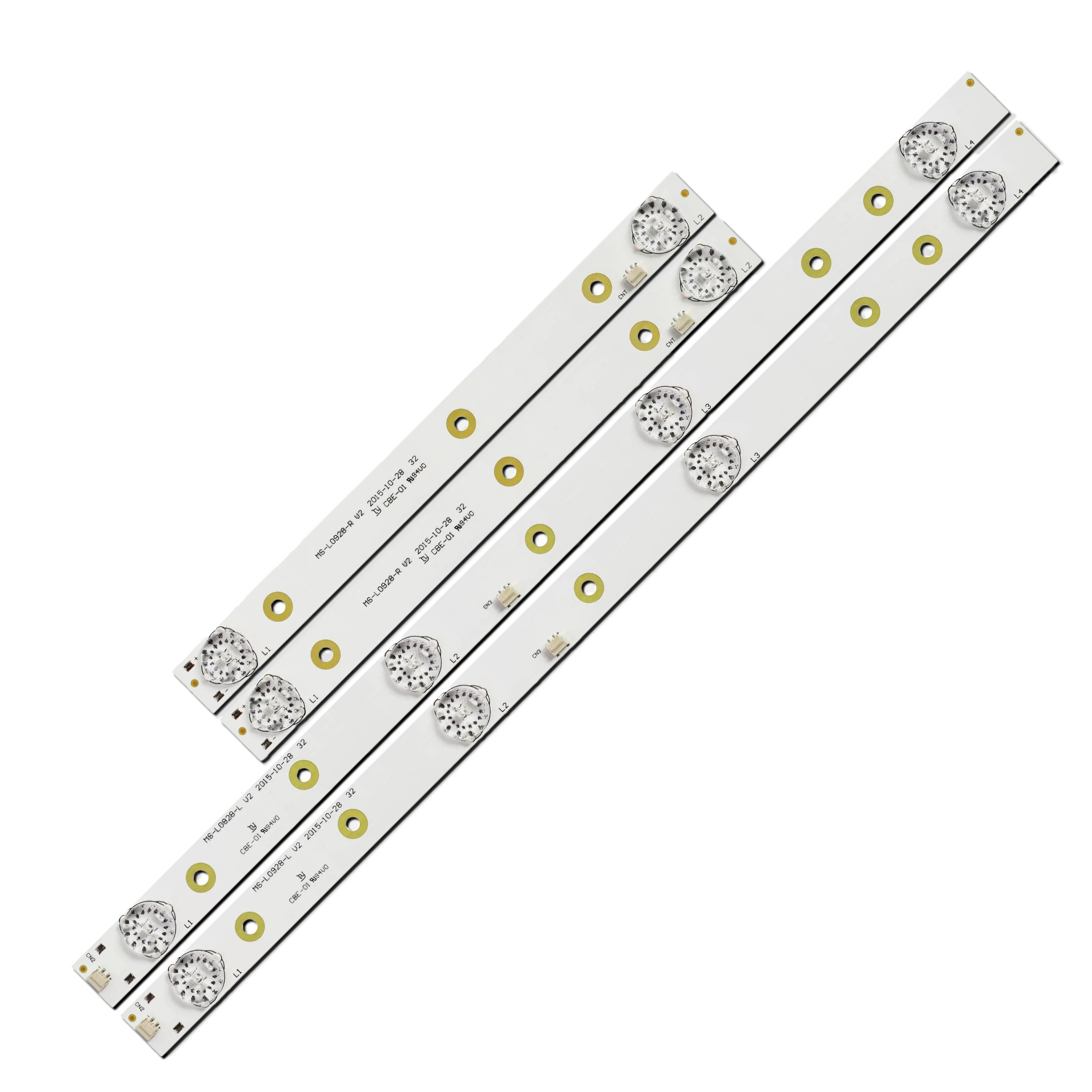 Подсветка LED для телевизора MS-L0928-L V2 MS-L0928-R V2 D32-0A35 E32F2000 JS-D-JP3220-041EC 32" 4 шт. (ART-11990) Подсветка LED для телевизора MS-L0928-L V2 MS-L0928-R V2 D32-0A35 E32F2000 JS-D-JP3220-041EC 32" 4 шт. (ART-11990)