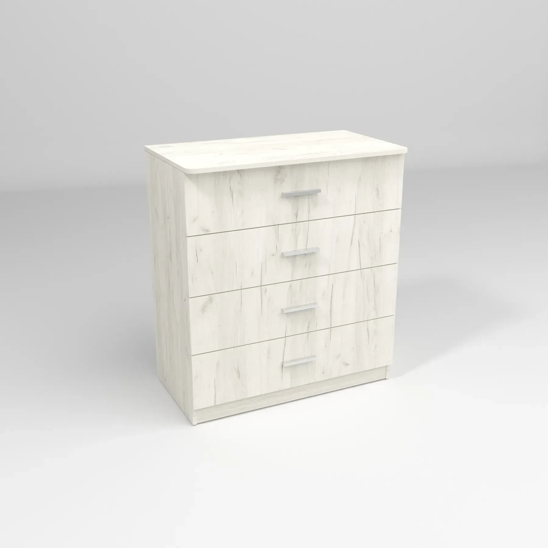 Комод Kontinent Сабрина №1 90х50х100 см Дуб Крафт Белый (51951977) - фото 2 Комод Kontinent Сабрина №1 90х50х100 см Дуб Крафт Белый (51951977) - фото 2