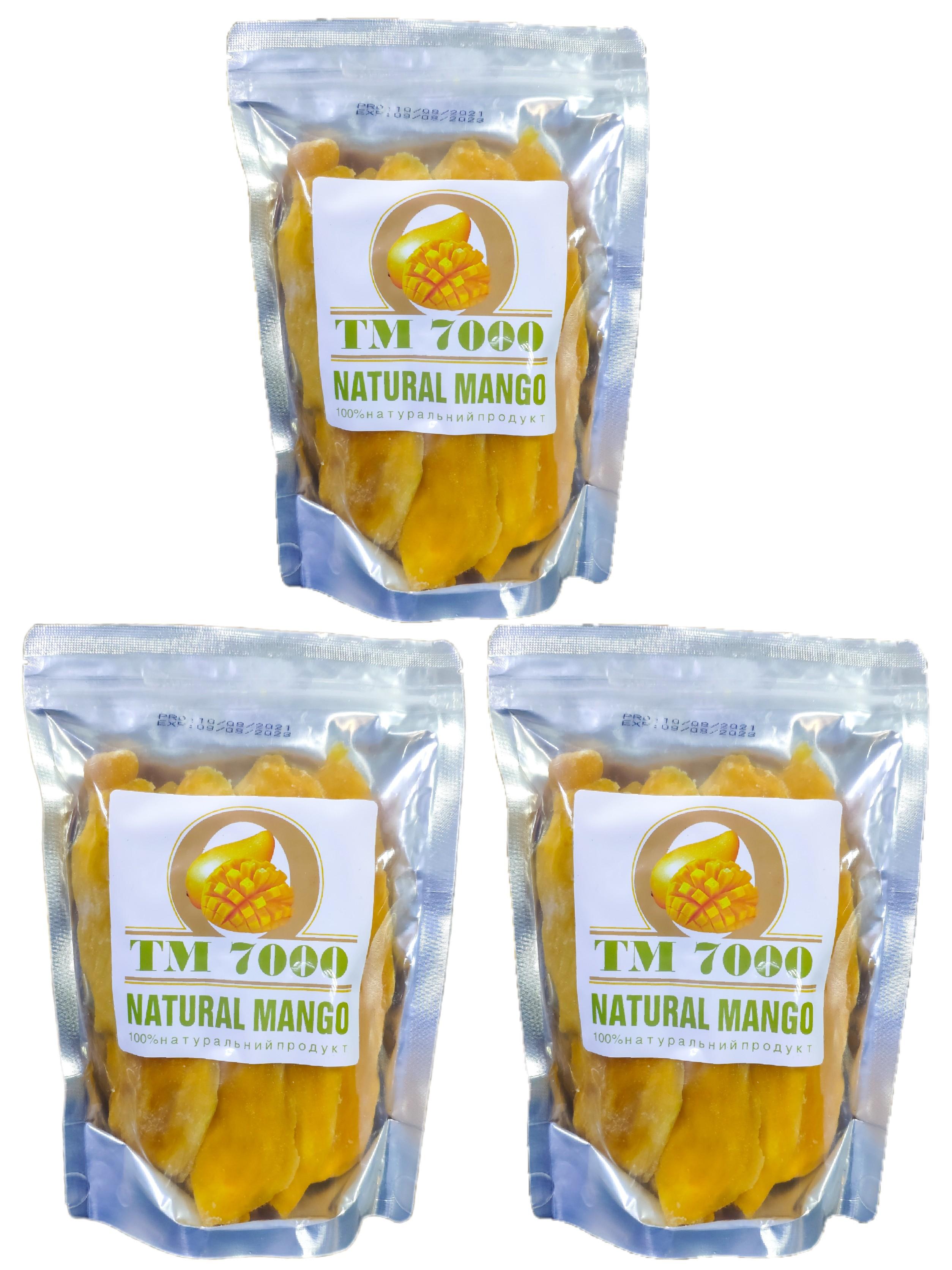 Манго сушене ТМ 7000 Mango Natural без цукру 1,5 кг