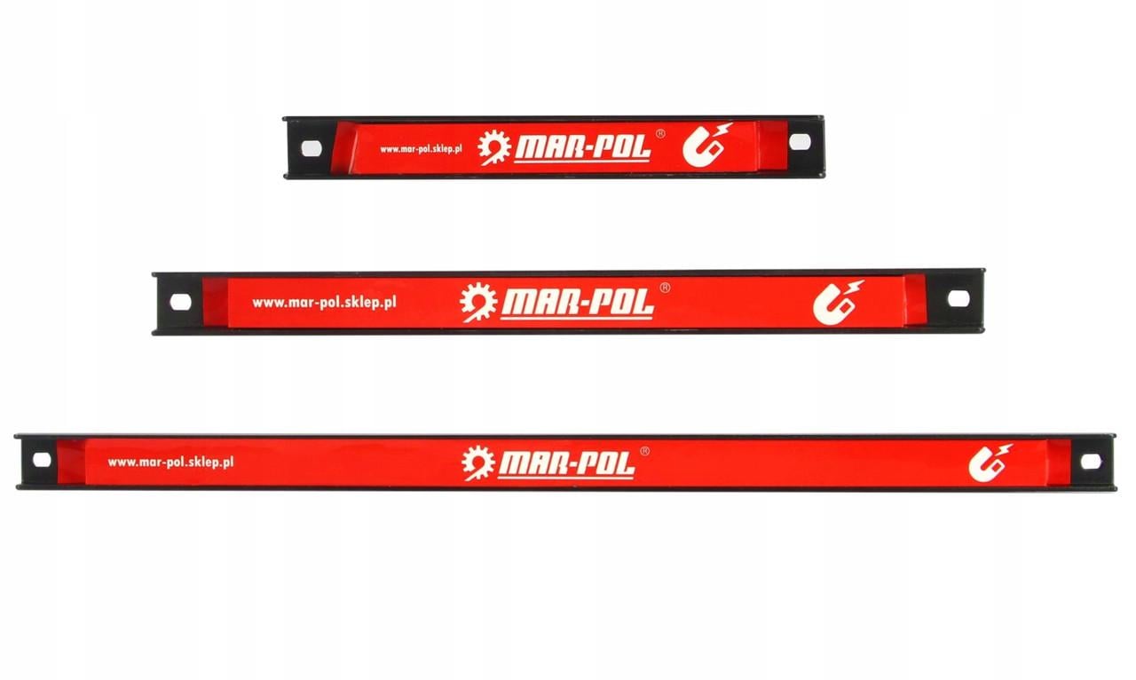 Набір магнітних рейок для інструментів Mar-Pol M66851 (12063407) - фото 2 Набір магнітних рейок для інструментів Mar-Pol M66851 (12063407) - фото 2