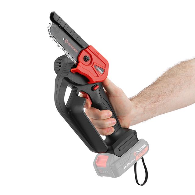 Пилка ланцюгова акумуляторна 20 В шина 10 см 4 м/с, без ЗП та АКБ - фото 12 Пилка ланцюгова акумуляторна 20 В шина 10 см 4 м/с, без ЗП та АКБ - фото 12