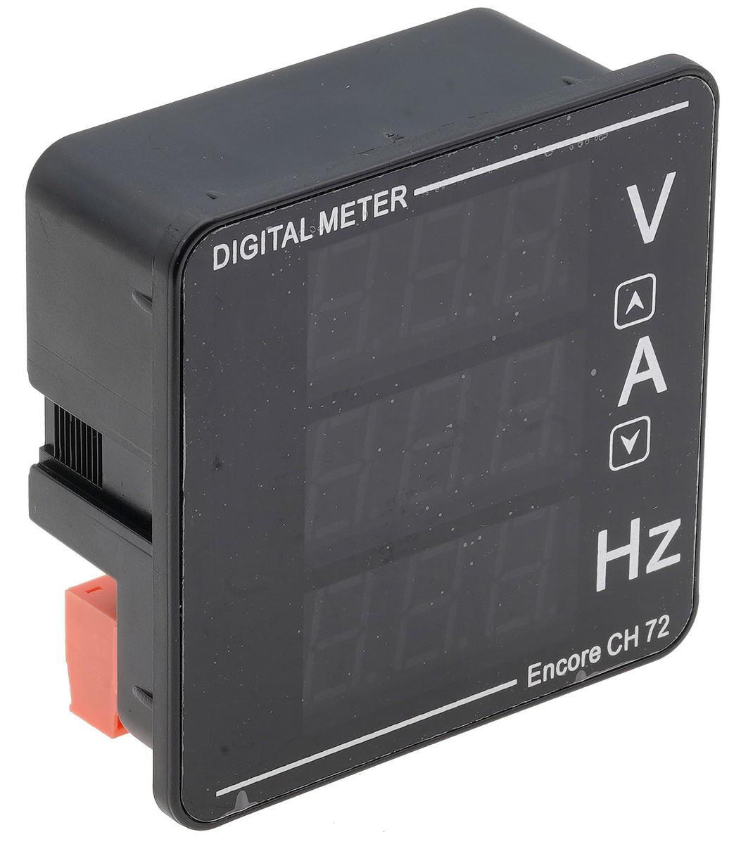 Амперметр/вольтметр/частотомер цифровой CH72 Амперметр/вольтметр/частотомер цифровой CH72