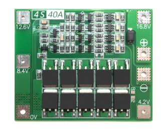 Контроллер BMS 4S 40А с балансировкой (18236306) - фото 4