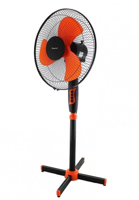 Вентилятор напольный Wimpex WX-1611 вращающийся малошумный Черный