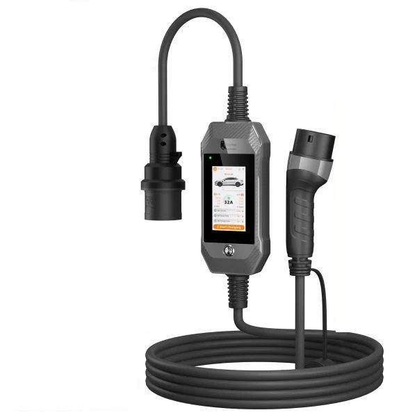 Зарядка для электромобиля Feyree 7 кВт 32A Type 2 Lion EV Ultra/Wi-Fi Tech Grey (3196752446)