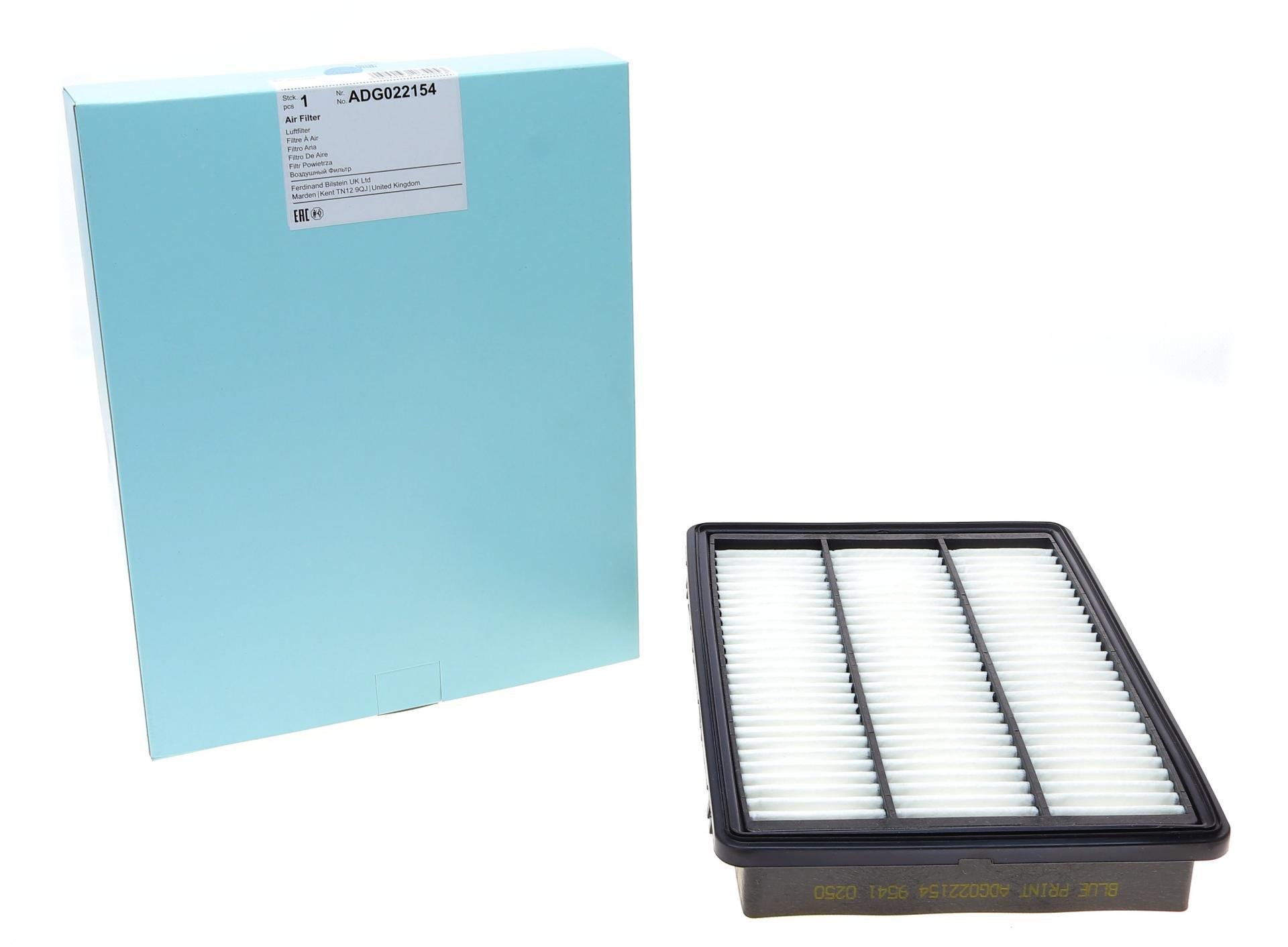 Фильтр воздушный BLUE PRINT для Hyundai Tucson/Kia Sportage 1,6GDi/2,0 15- (ADG022154)