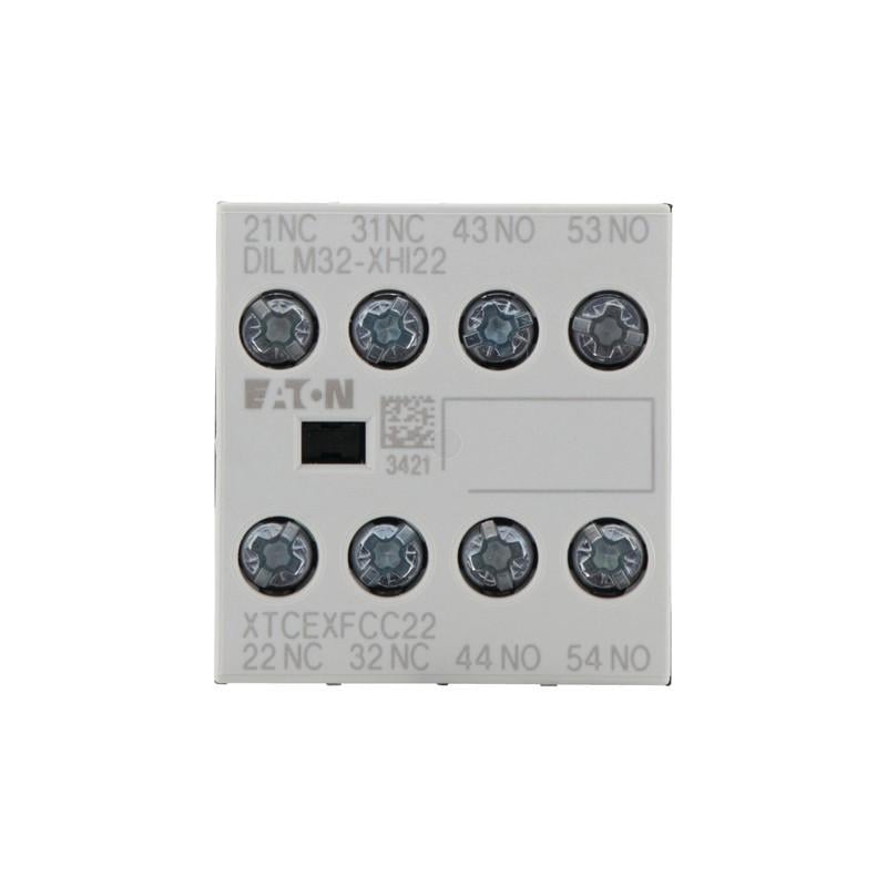 Дополнительный контакт Eaton DILM32-XHI22 2NO+2NC 6А 230V фронтальный (277377)