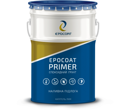 Ґрунтовка для підлоги EPOCOAT PRIMER 5 кг глибокопроникаюча на епоксидній основі