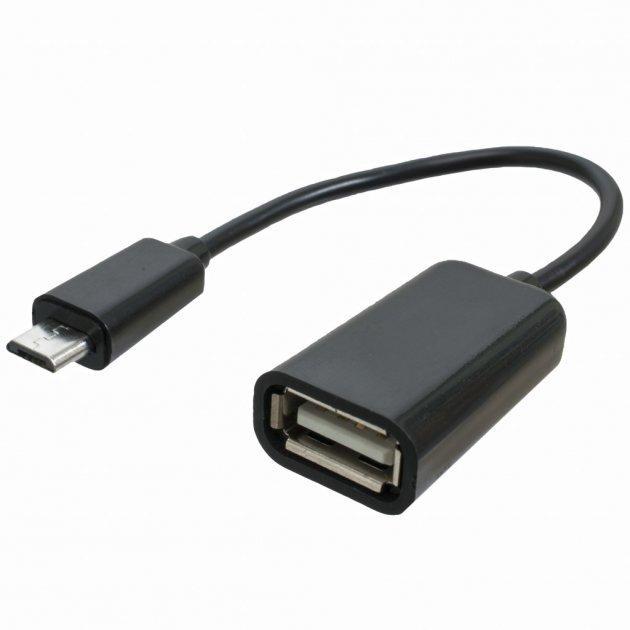 Кабель OTG USB 2.0-Micro USB 2.0 F/M 0,15 м (A48398)