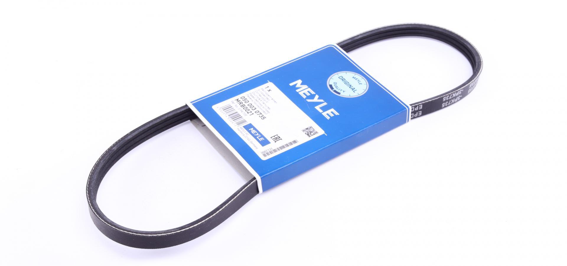 Ремень генератора Meyle Honda Civic III 1.3/1.5 83-87 3PK735- 050 003 0735