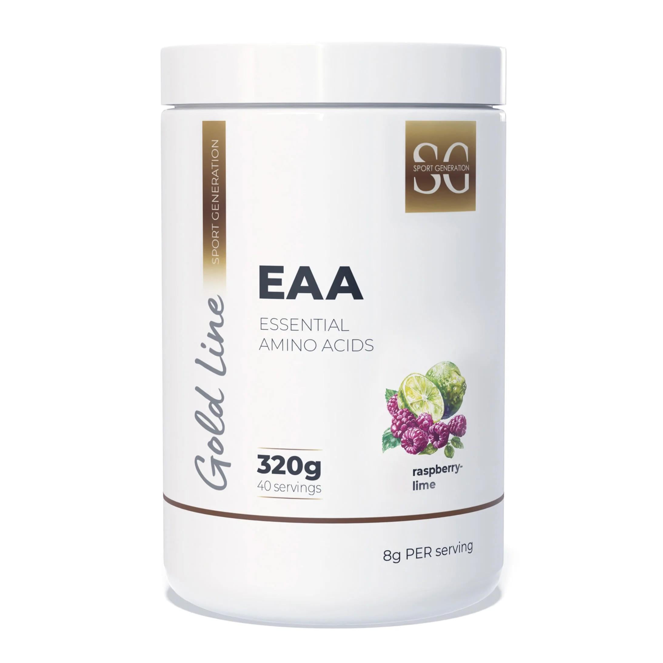 Комплекс амінокислот Sport гeneration гold Line EAA 320 г Raspberry Lime