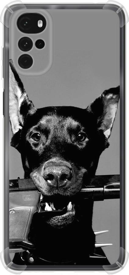 Чохол на Motorola G22 Доберман (2745sp-2681-42517)