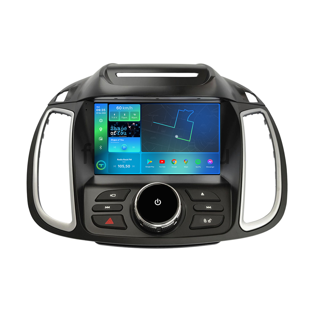 Автомагнитола штатная Torssen 2K F9432 для Ford Escape/Kuga 13-18 LOW END 4G/Carplay/DSP 4/32 GB 9" (202304516)