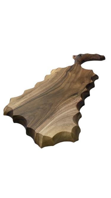 Доска разделочная из ореха 46х21х3 см (1027-25)