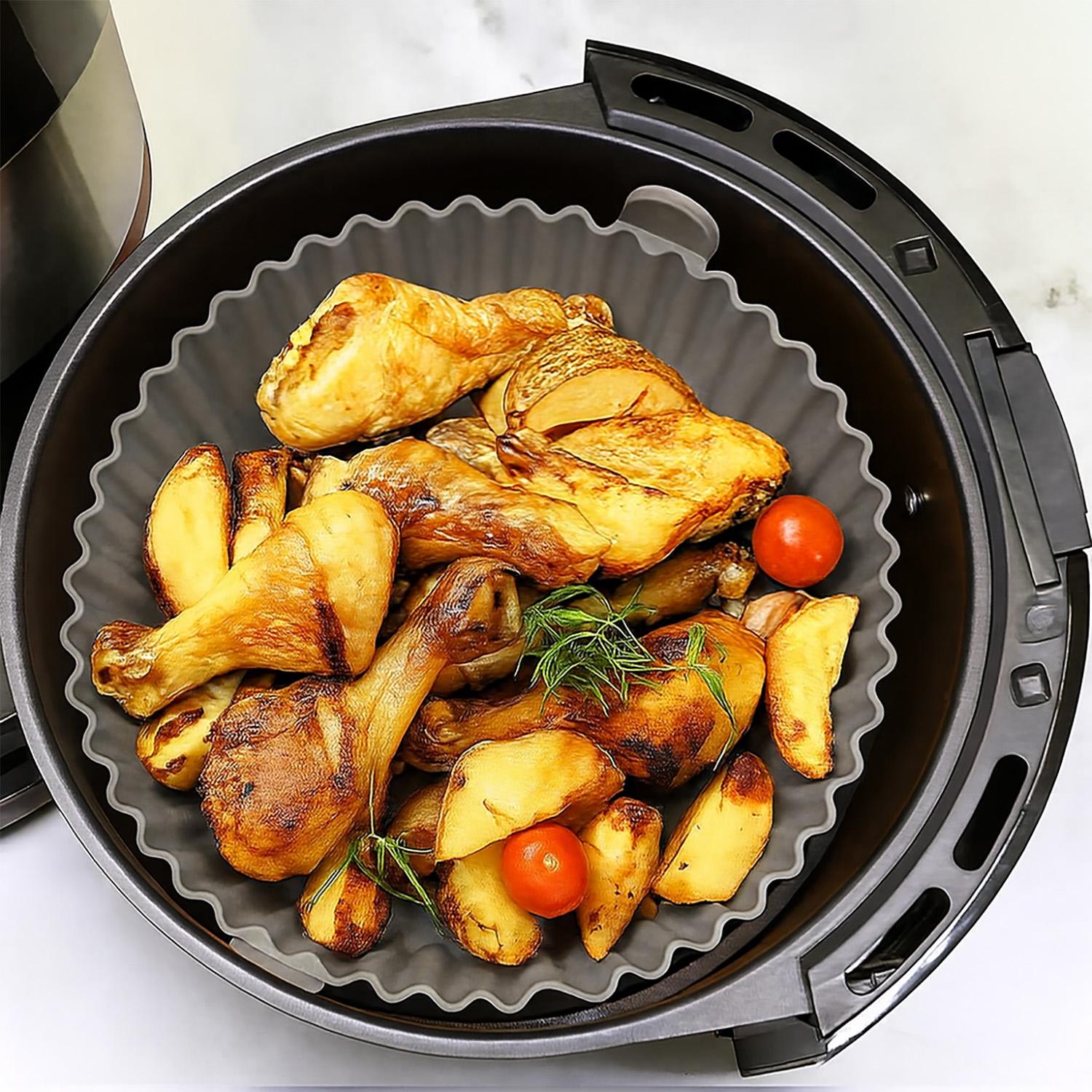 Форма силиконовая 21х21 см Серый (87959) - фото 9 Форма силиконовая 21х21 см Серый (87959) - фото 9