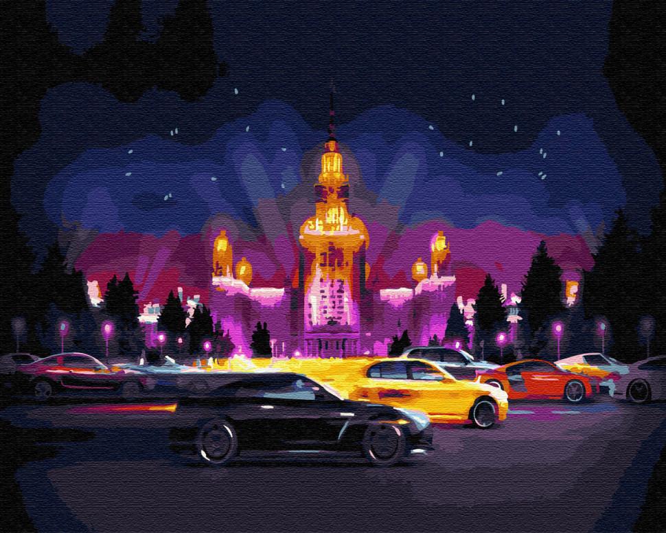 Картина по номерам Brushme Ночная жизнь (GX28903)