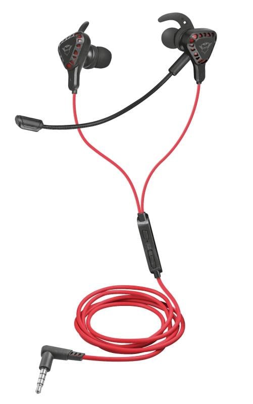 Наушники Trust GXT 408 Cobra Multiplatform 3,5 мм Red (ERC-23029_TRUST)