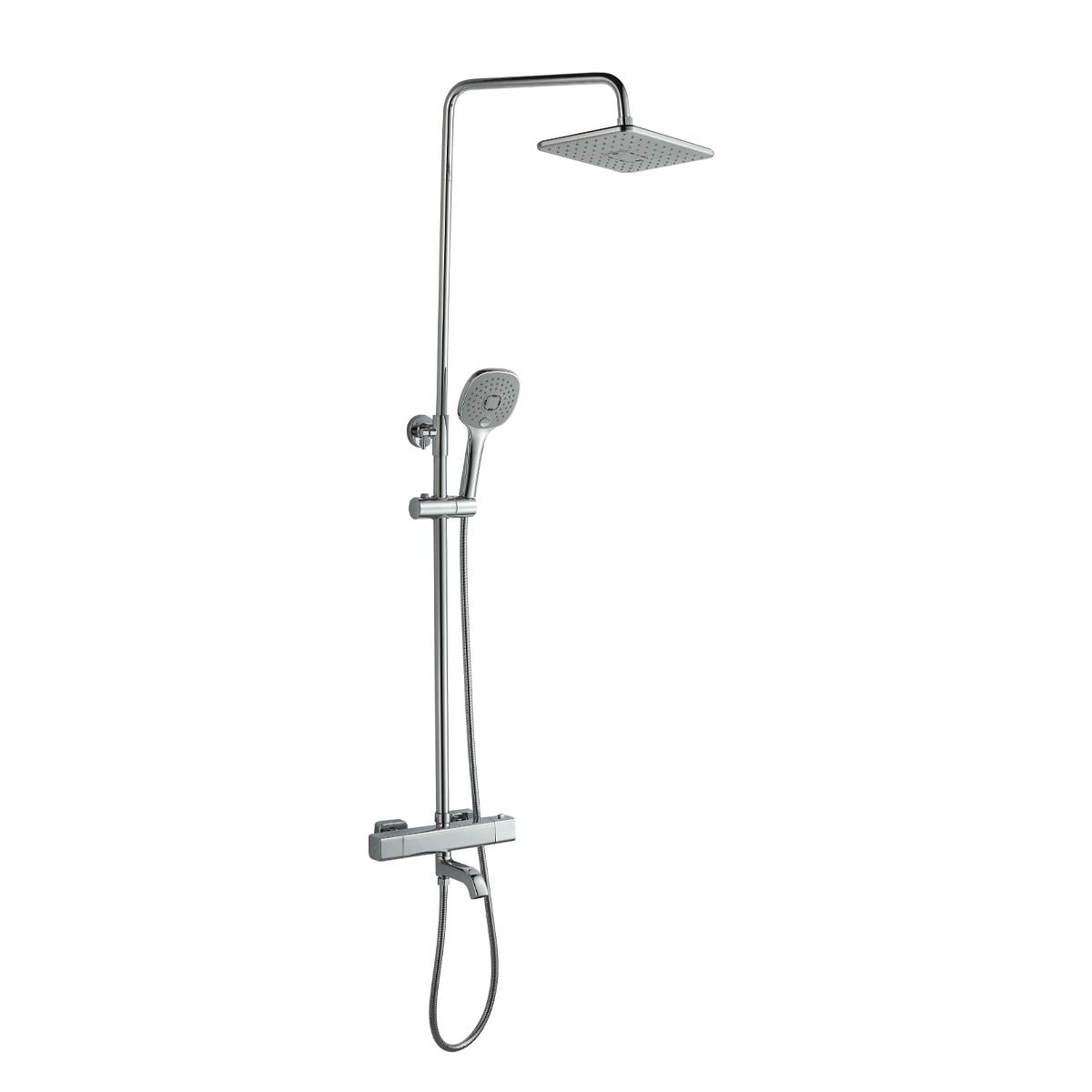 Душова система Globus Lux GLM-0041TE з верхнім та ручним душем (000032169)