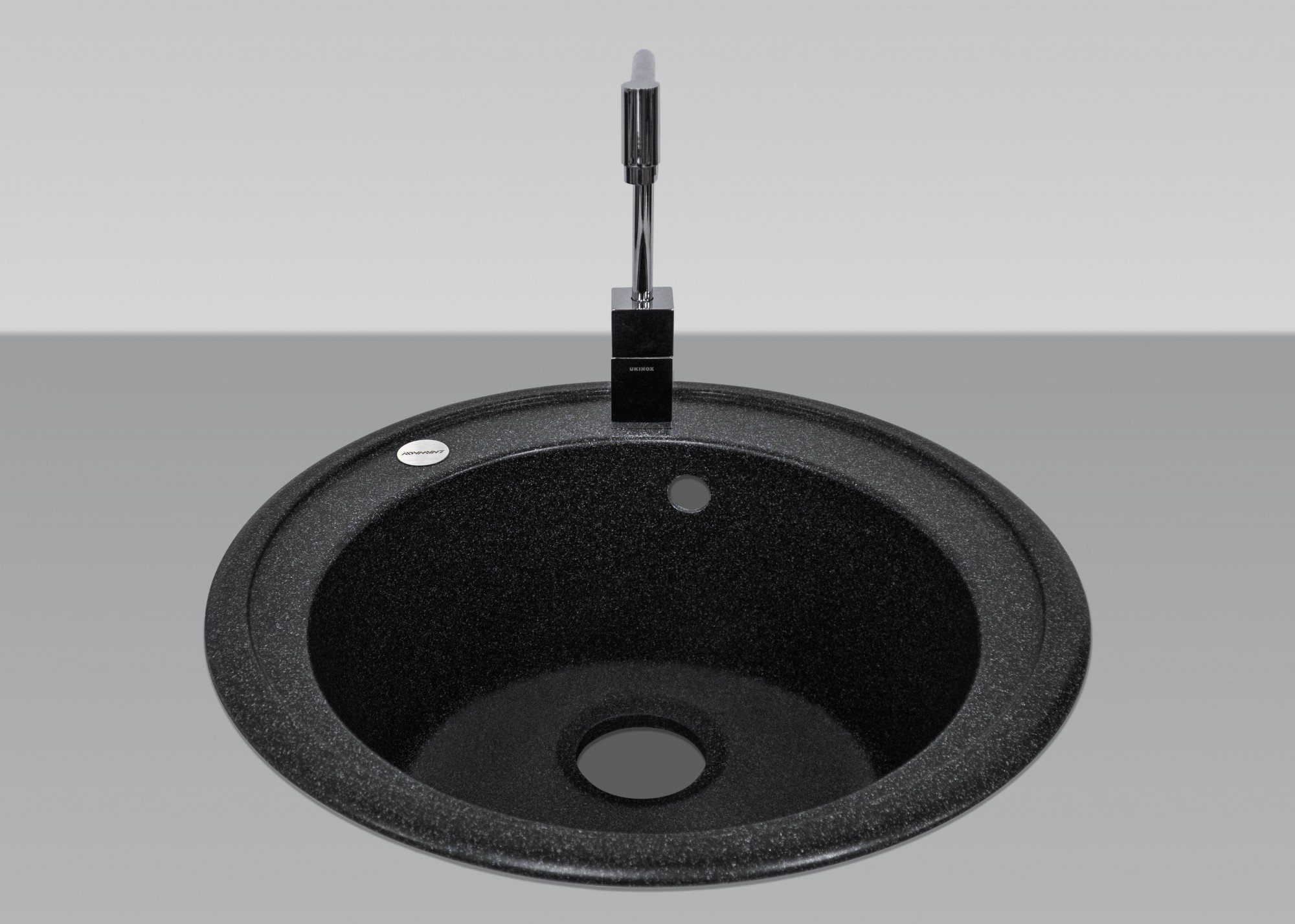 Мийка для кухні Adamant Sun (black-03) 51см - фото 3 Мийка для кухні Adamant Sun (black-03) 51см - фото 3