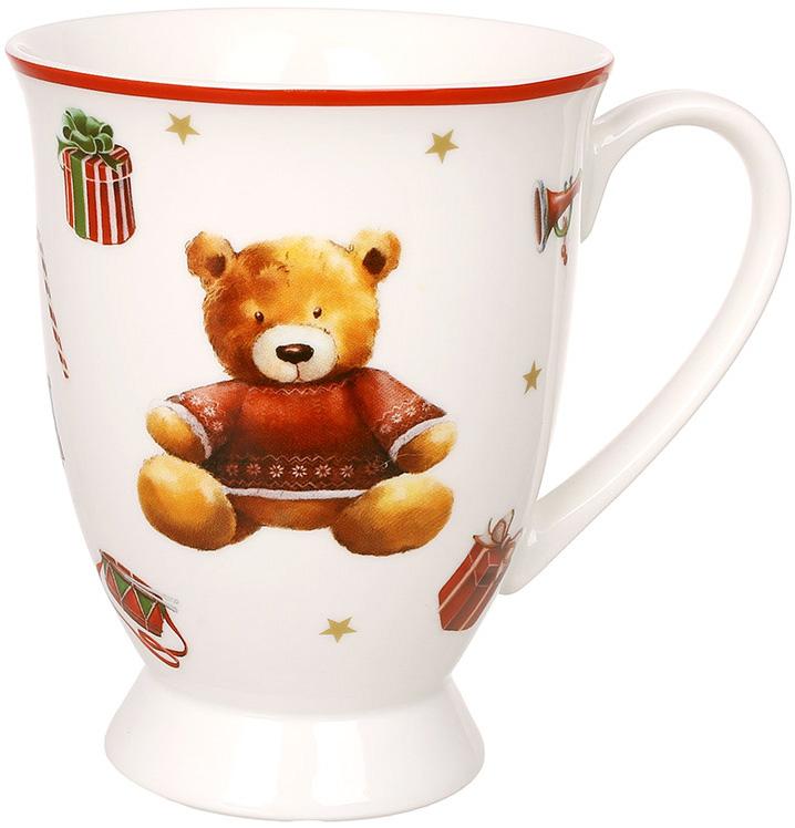 Кухоль чайний порцеляновий My Bear 300 мл у подарунковій коробці