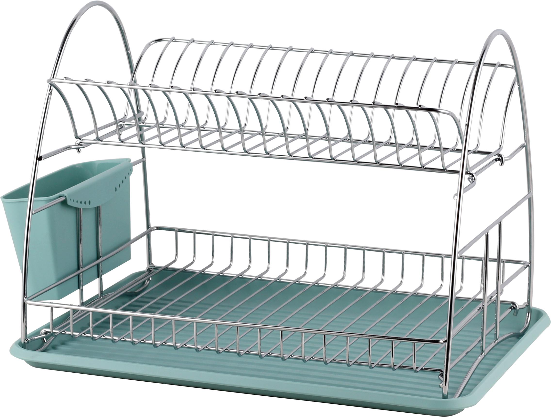 Сушка для посуды Maxmark MK-D2204 настольная двоуровневая
