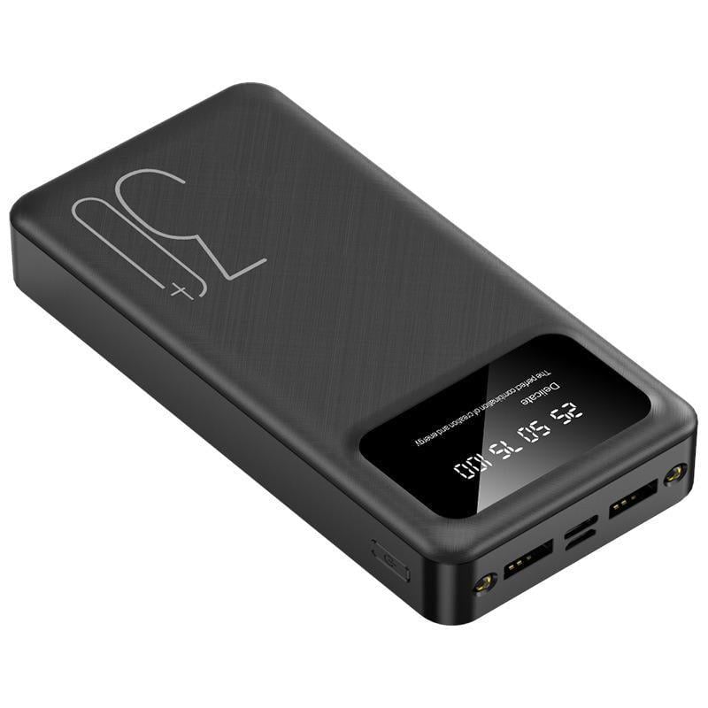 Повербанк ProTech 30000 mAh с экраном и фонариком USB MicroUSB Type-C Черный (f3650b05) Повербанк ProTech 30000 mAh с экраном и фонариком USB MicroUSB Type-C Черный (f3650b05)