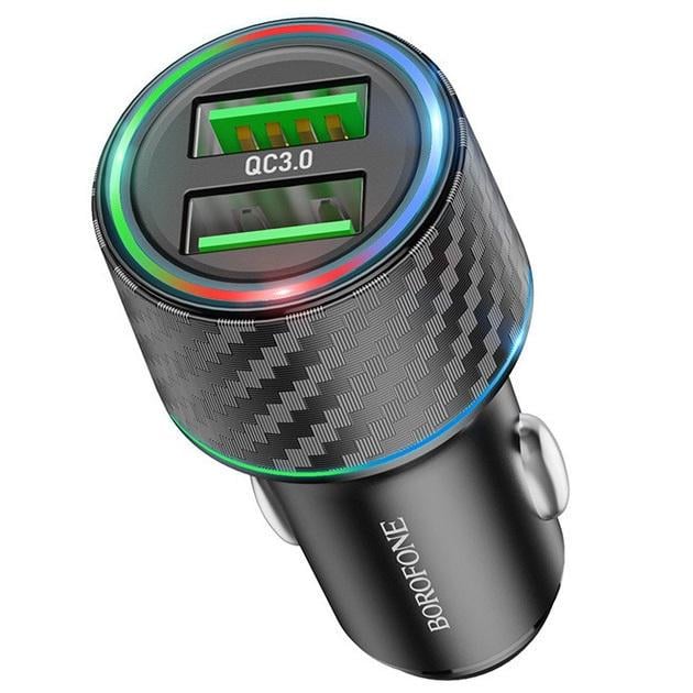 Зарядний пристрій Borofone BZ21A Micro QC3.0 36W 2USB/3А (20385738) Зарядний пристрій Borofone BZ21A Micro QC3.0 36W 2USB/3А (20385738)
